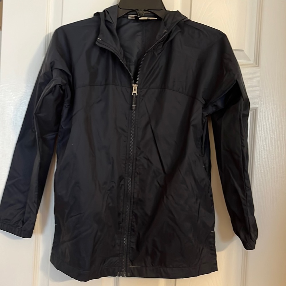 Lands’ End youth hooded windbreaker